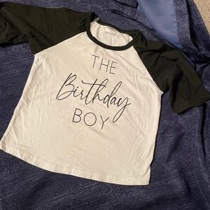 Like new birthday boy shirt